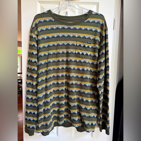 Dravus Striped Long Sleeve Shirt - Picture 1 of 4